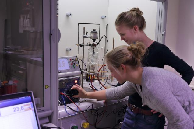 Untersuchung von Lebensmittelproben im Verbrennungkalorimeter