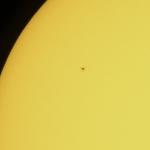 Ein Sonnenfleck