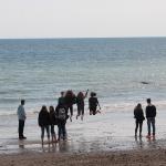 Am Strand von Eastbourne