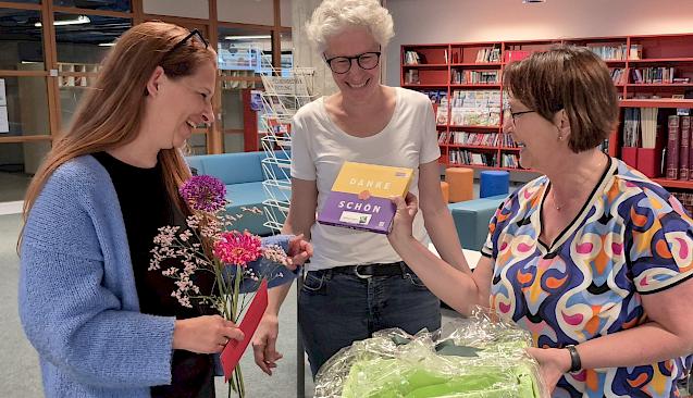 Unser Bild zeigt: Sandra Fuchs, Renske Sanwald und Birgit Herbeck (v. l. n. r.)