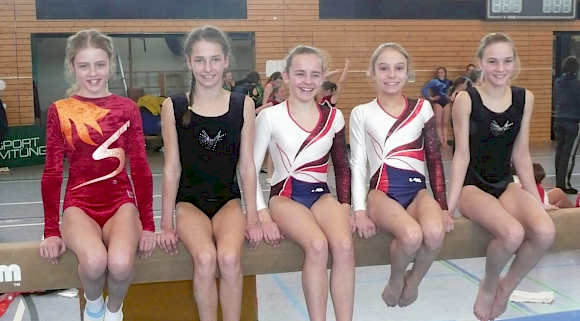 2. Platz beim RP-Finale Geräteturnen
