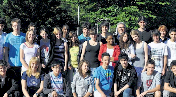 Austauschschüler aus Clichy am Werkgymnasium