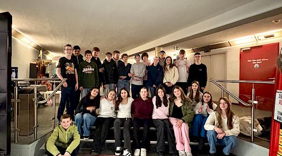 Kinobesuch der Klasse 8a